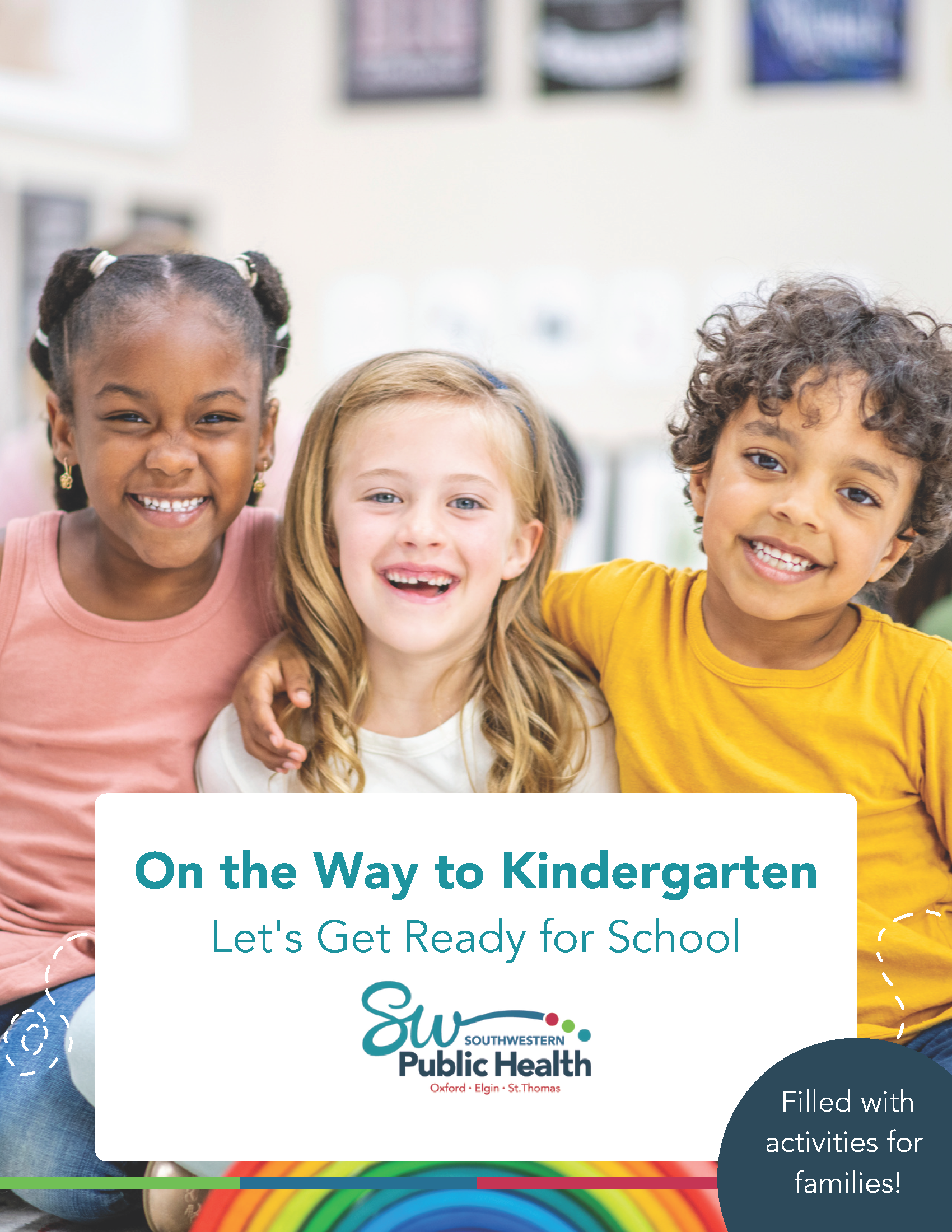 Front Cover of You're On your Way to Kindergarten Guidebook